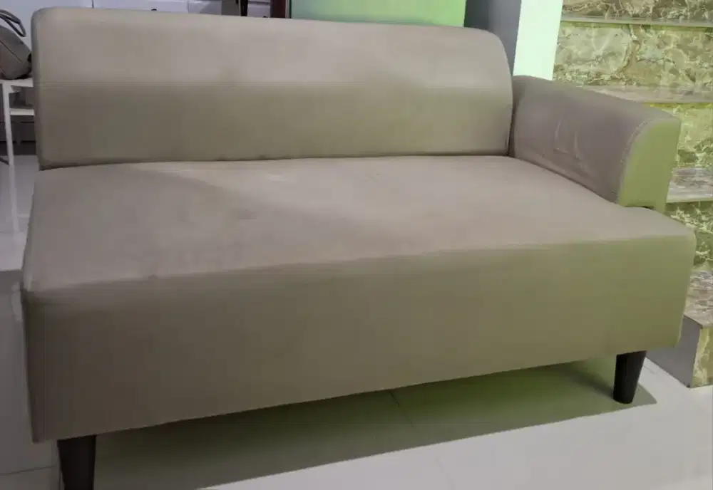 Sofa kain 1 set 2 dudukan second bagus