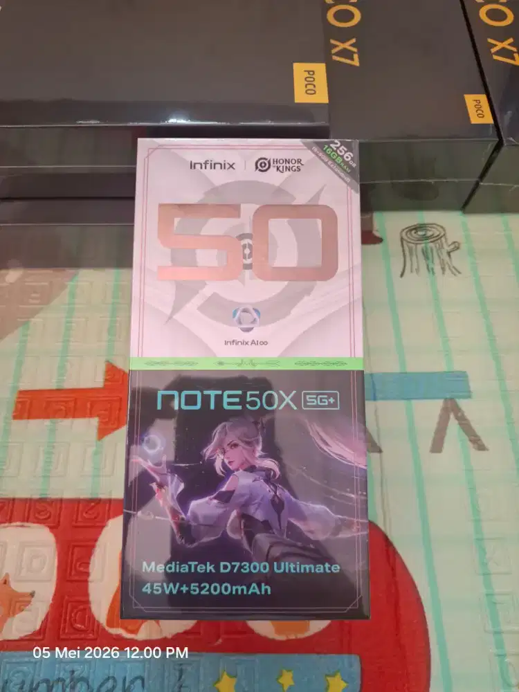 Infinix note 50x 8/256 new
