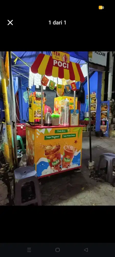 D butuhkan buat jaga stand bhoot esteh poci lokasi Antapani