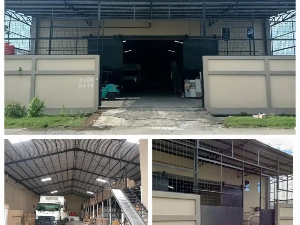 Dijual Gudang Parangloe, Luas 1000 M2. Siap Pakai. Ada Office