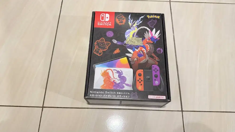 Nintendo Switch OLED Pokémon Scarlet & Violet Edition Fullset