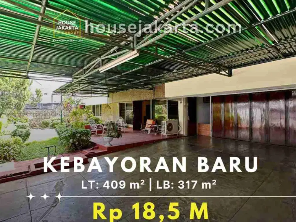 Rumah Kebayoran Baru Tenang & Asri