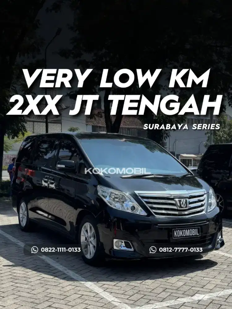 [KM 47RB] TOYOTA ALPHARD G AT 2012