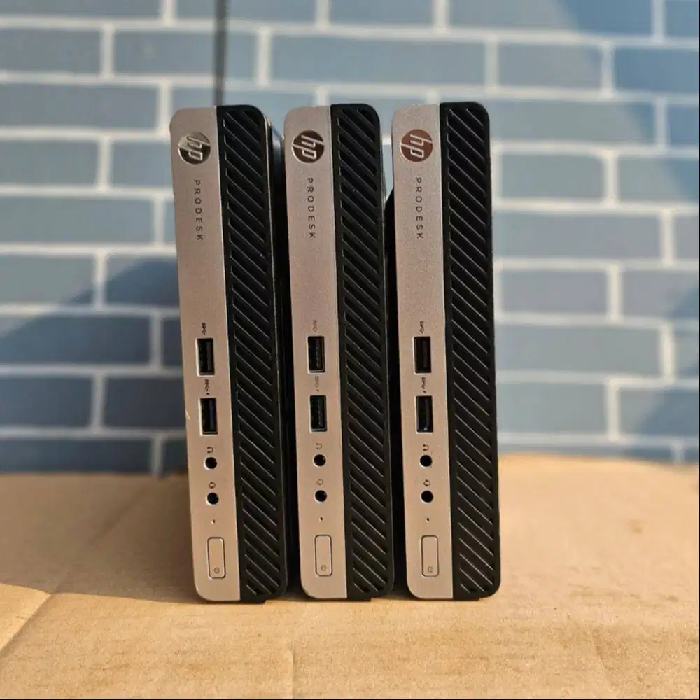 MINI PC HP PRODESK 400 G4 CORE I3 9100T GENERASI 9 RAM 16 GB SSD 256GB