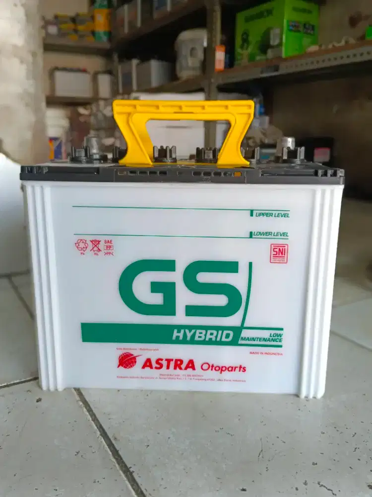 Jual aki mobil copotan NS70 65 AMPER GS HYBRID