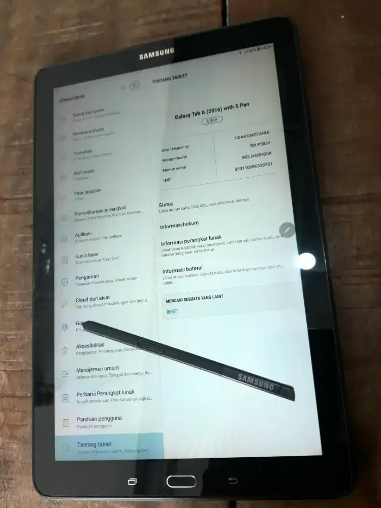 Samsung Galaxy Tab S Pen 10.1 inch