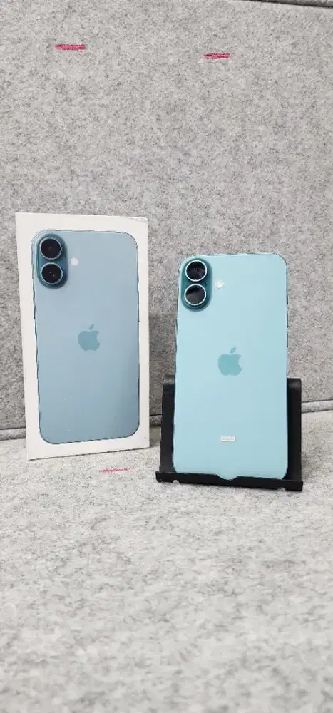 Iphone 16 plus 128 Teal 
Garansi ibox