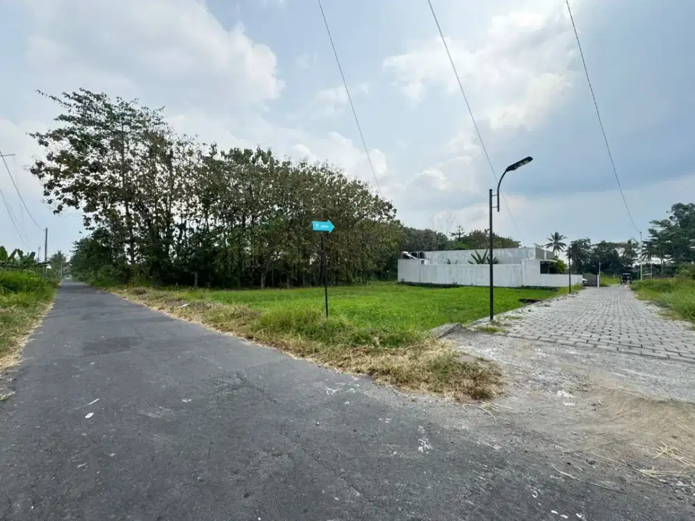 View Sawah & Jati! Tanah 297m² Cocok Villa di Kaliurang