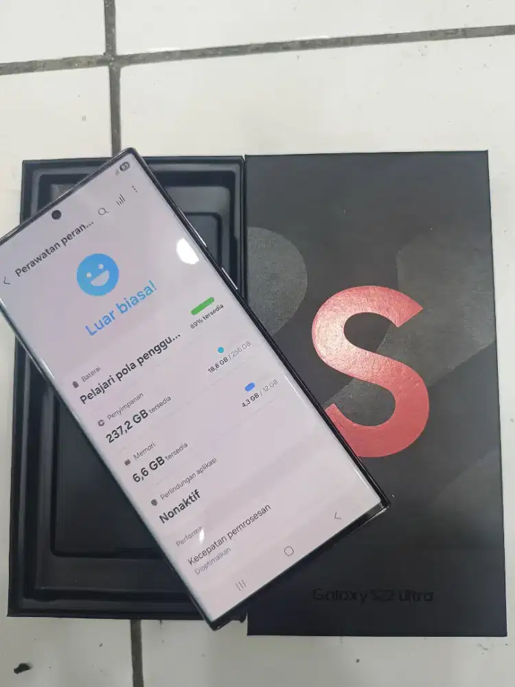 Samsung s22 ultra ram 12/256