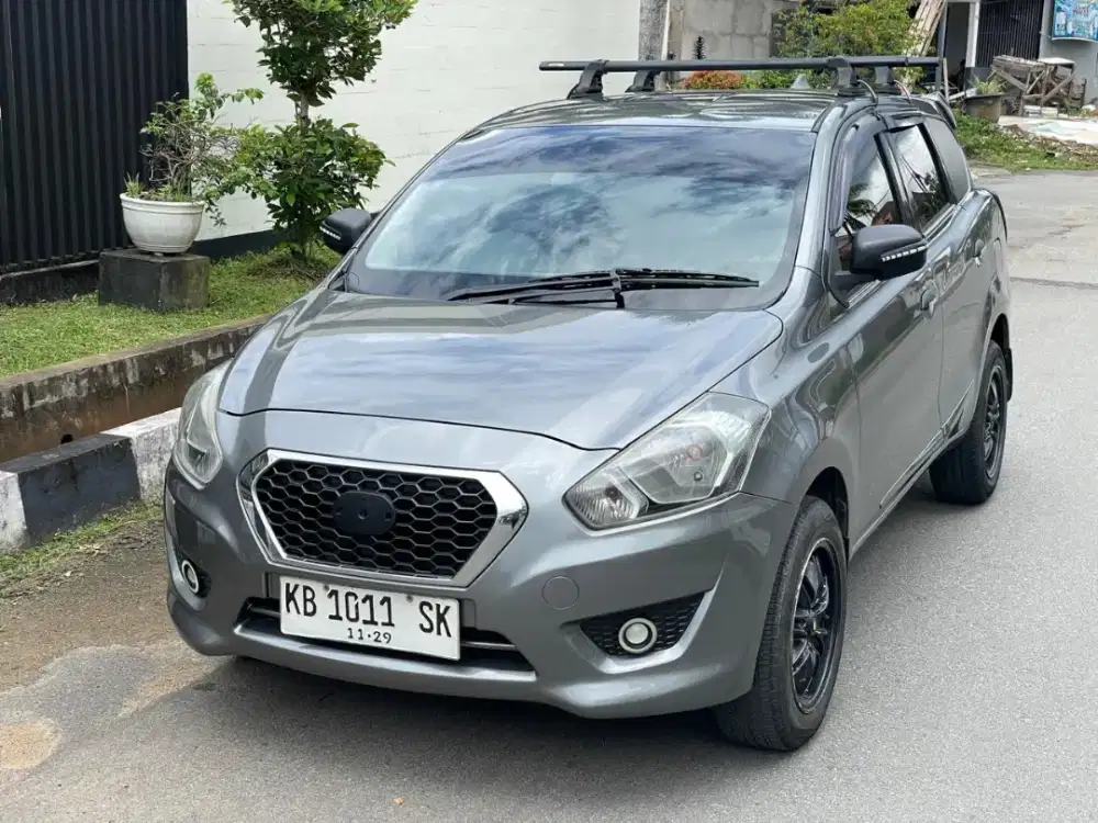 Di Jual Datsun Go+ Panca T 1.2 Tahun 2014 Manual / Abu- Abu
