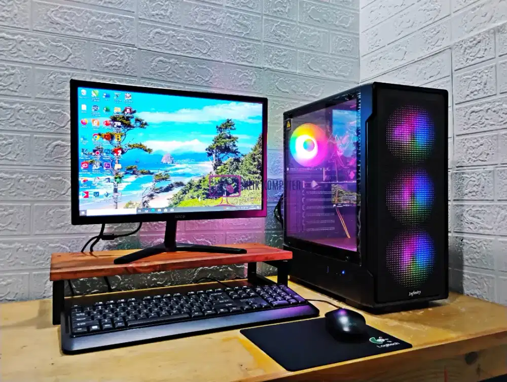 PC Gaming Editing Hemat i5 Siap Pakai