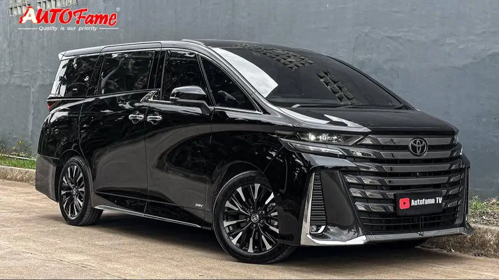 Toyota New Vellfire 2.5 HEV Hybrid Modellista VIP NIK 2024