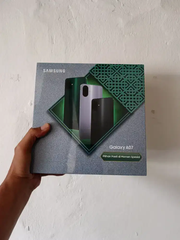 Fast respon WA Samsung Galaxy A07 8/256 edisi ramadhan Garansi 1thn