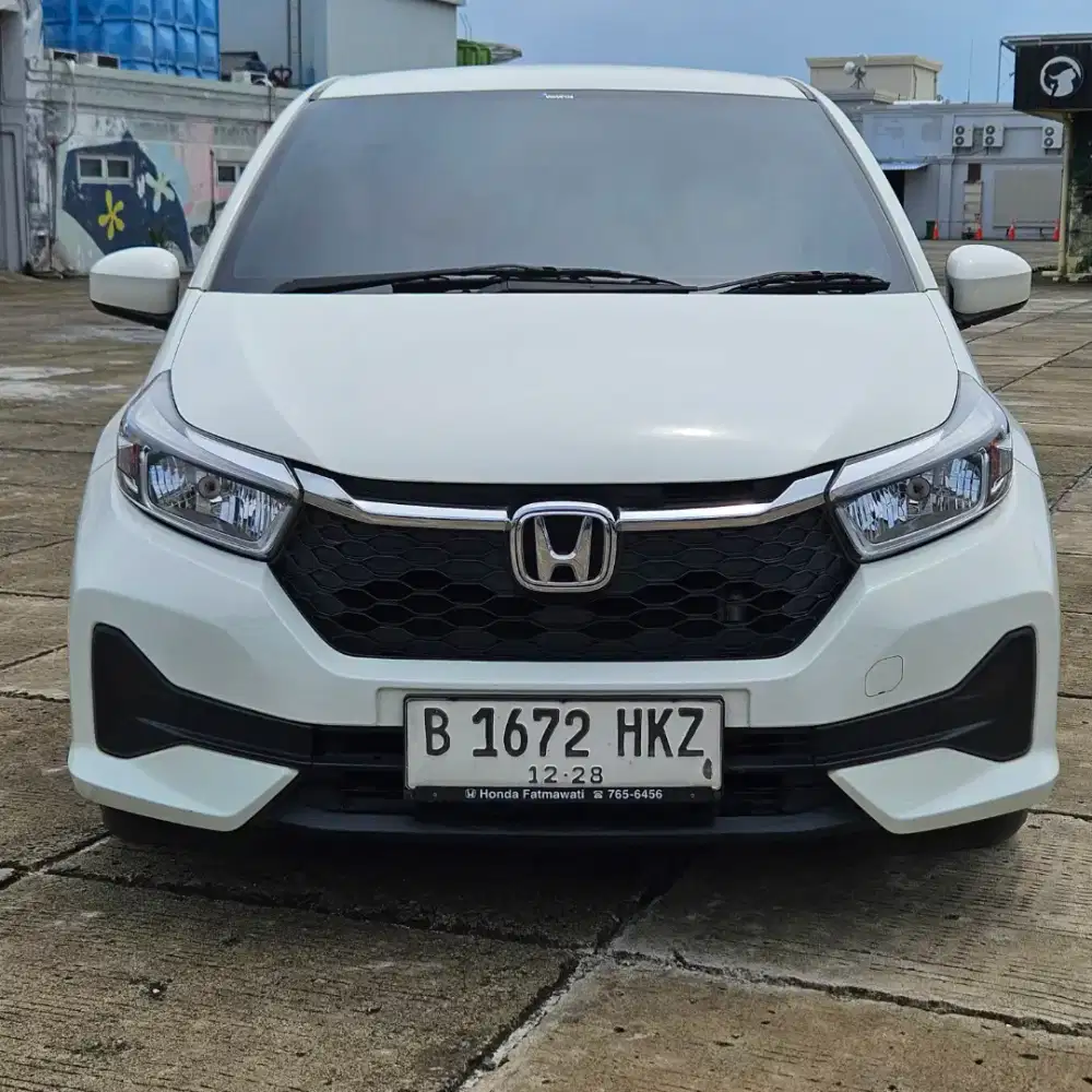 Honda Brio 2023 E A/T model baru pjk pjg tgn 1 record honda full ori