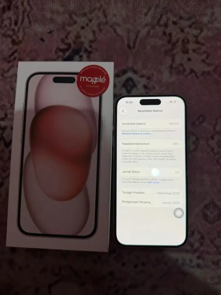 iPhone 15 128gb pink