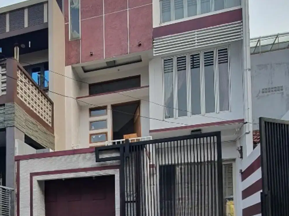 Rumah modern minimalis baru renovasi bebas banjir siap huni di kelapa nias dekat LRT & MKG