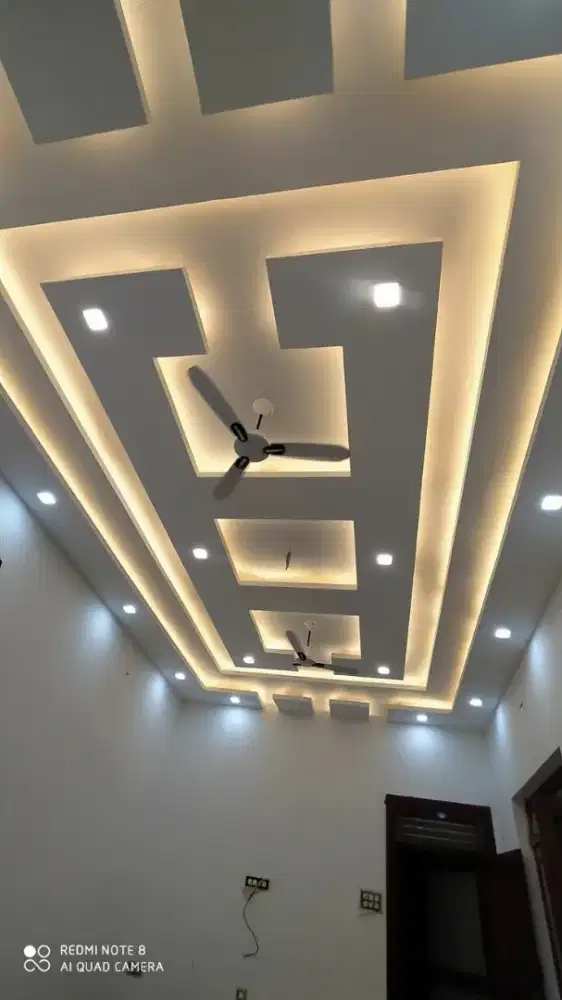 Plafon gypsum bisa custom model