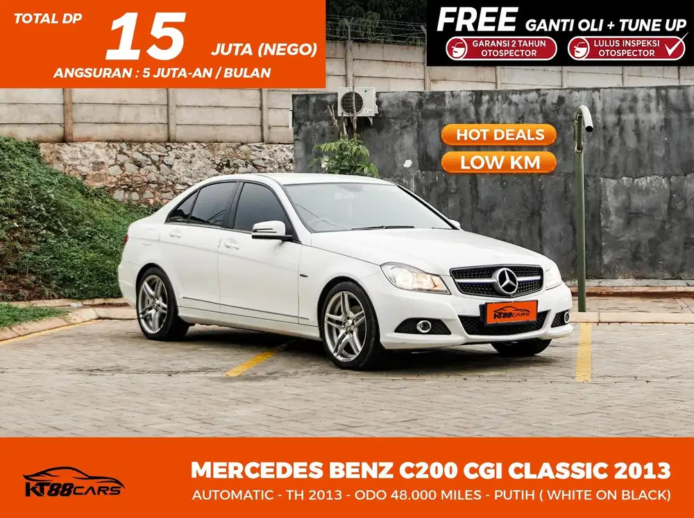 DP 15 Jt MERCEDES BENZ C200 CGI CLASSIC 2013