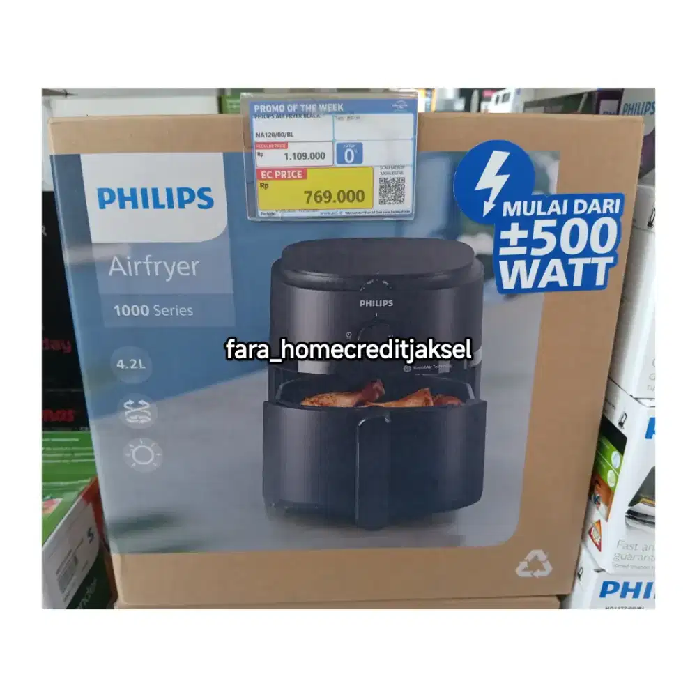 Philips Air Fryer Black