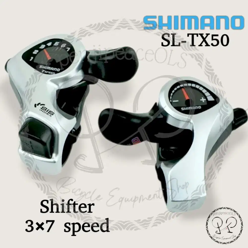 Shifter shimano 7 speed SLTX 50 shifter sepeda operan gigi