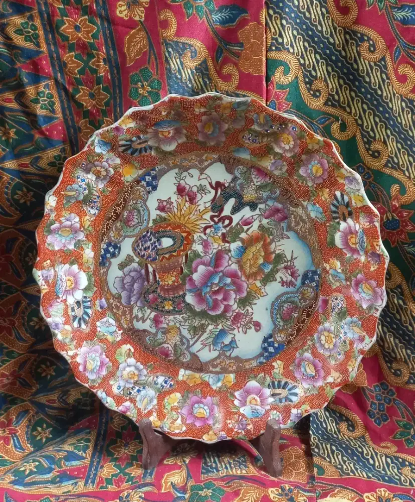 Piring pajangan chinese