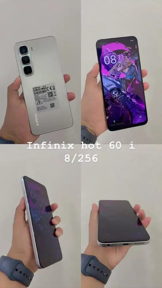 Infinix hot 60i 8/256 like new