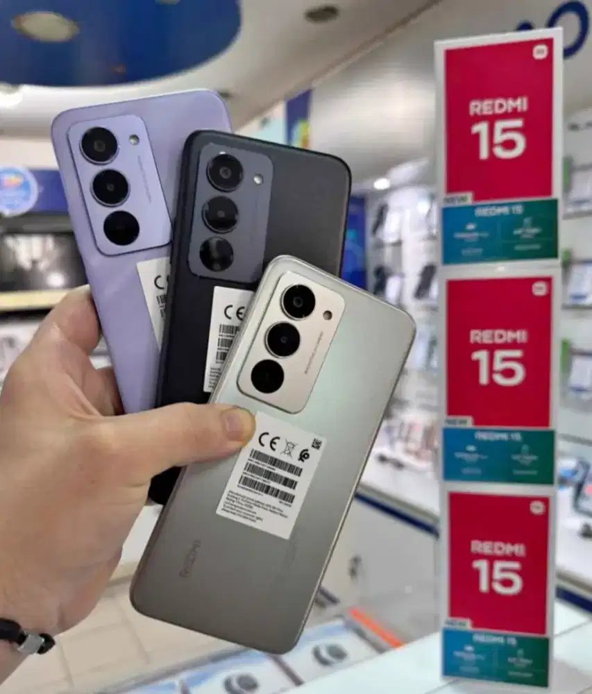 Redmi 15 8/256 Garansi Resmi Segel
