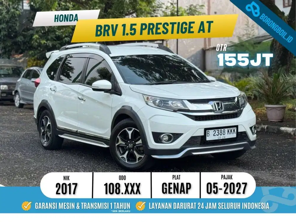 Honda BRV Prestige 1.5 AT 2017