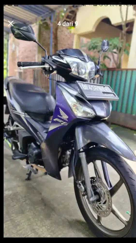 Supra helm in injeksi THN 2016 plat B Jakarta