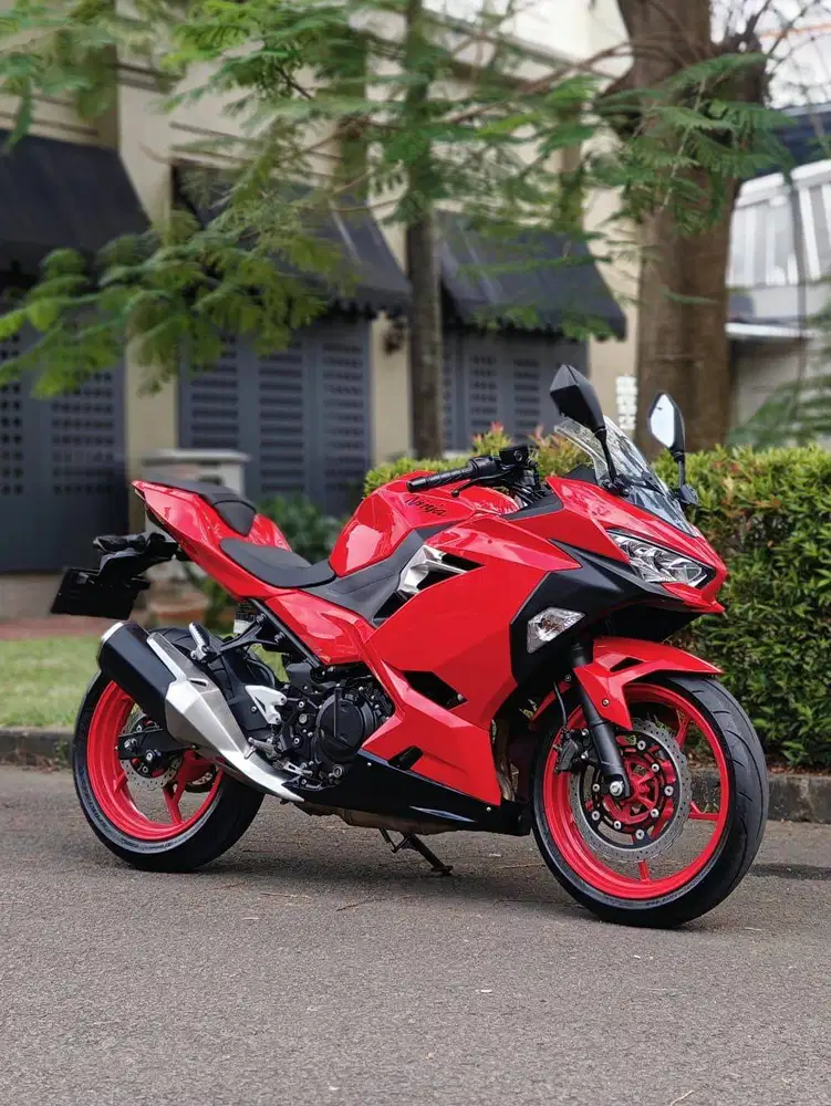 KAWASAKI NEW NINJA 250 FI MERAH 2019 KM LOW PAJAK PANJANG SUPER GRESS