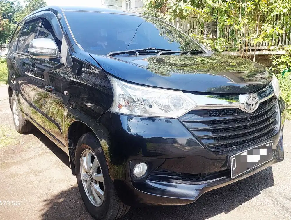 Jual Grand Avanza G at matik 2017/2018 black pajak baru isi servis rec