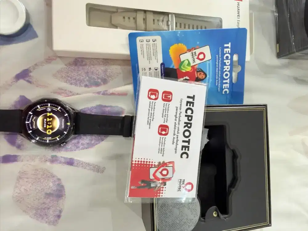 Jam Huawei GT6 Black 46mm Like New