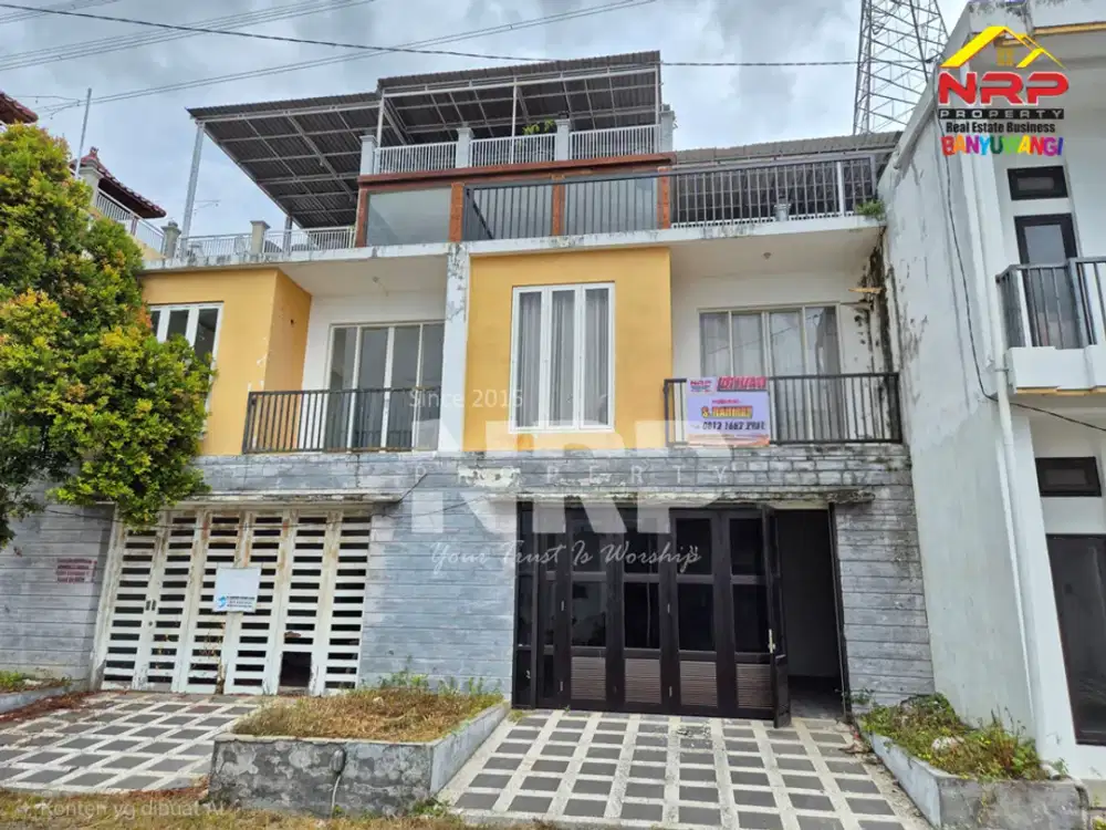 Dijual Villa Pribadi 2 Lantai dengan View Selat Bali Di Ketapang - Banyuwangi