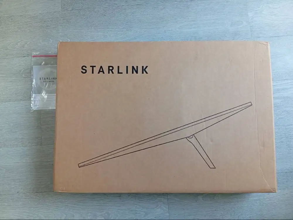 STARLINK V4 Gen 3 Anthena Satelite Kit Antena Wi-Fi 6 Router
