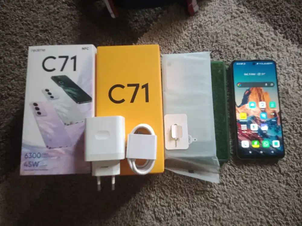 Realme C71 4+8gb 128