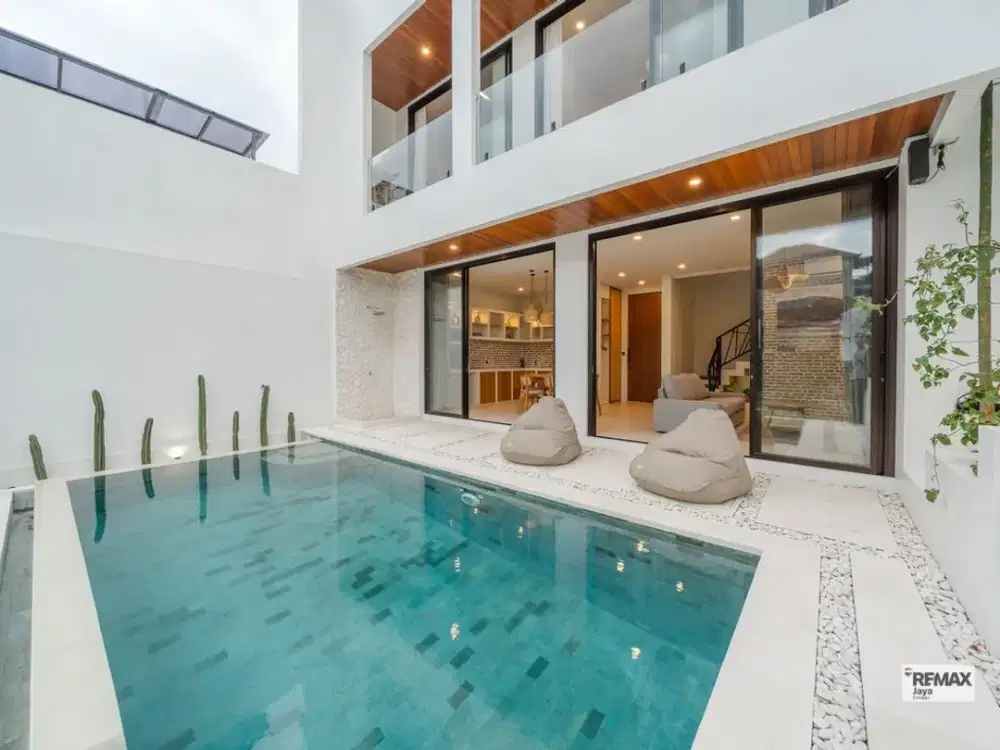 The Beautiful Villa 3 Bedroom For Rent, In Padonan, Canggu Area