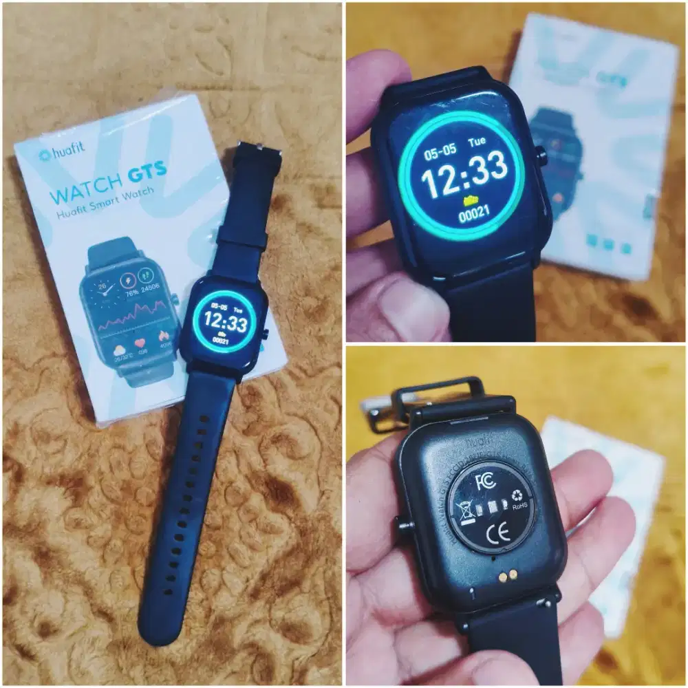 HUAFIT GTS Smartwatch (Rp100k Nett) - Bintaro, BSD, Ciputat
