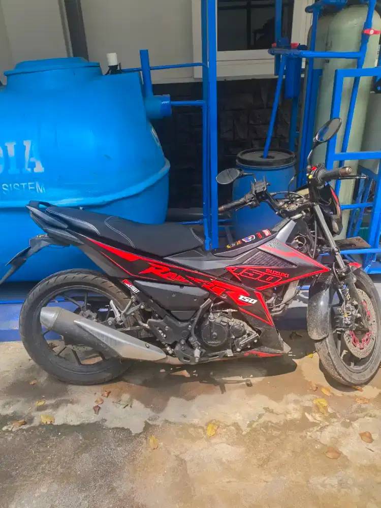 Suzuki Satria Fu 150 2017 komplit jual TT/BT Matic