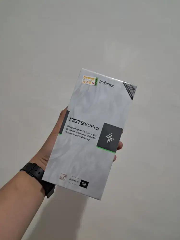 Jual INFINIX NOTE 60 PRO 12/256 NEW GARANSI