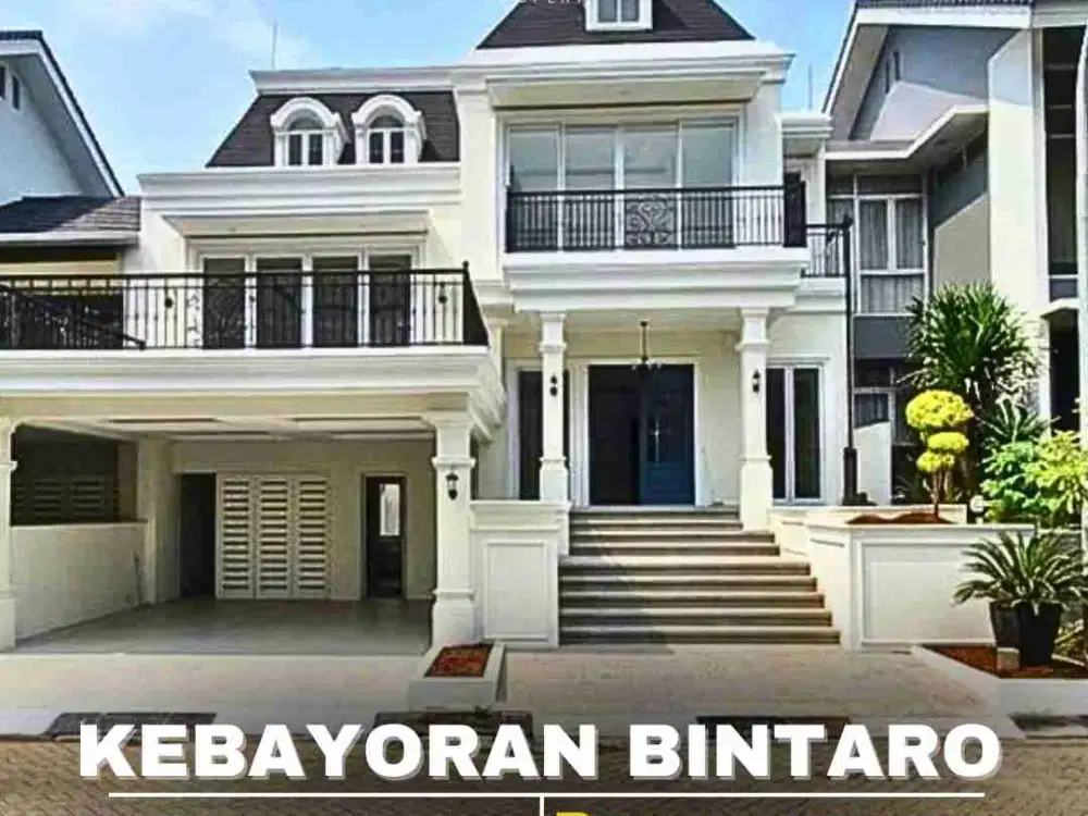 Rumah American Classic siap huni di Kebanyorab Bintaro Sektor 7