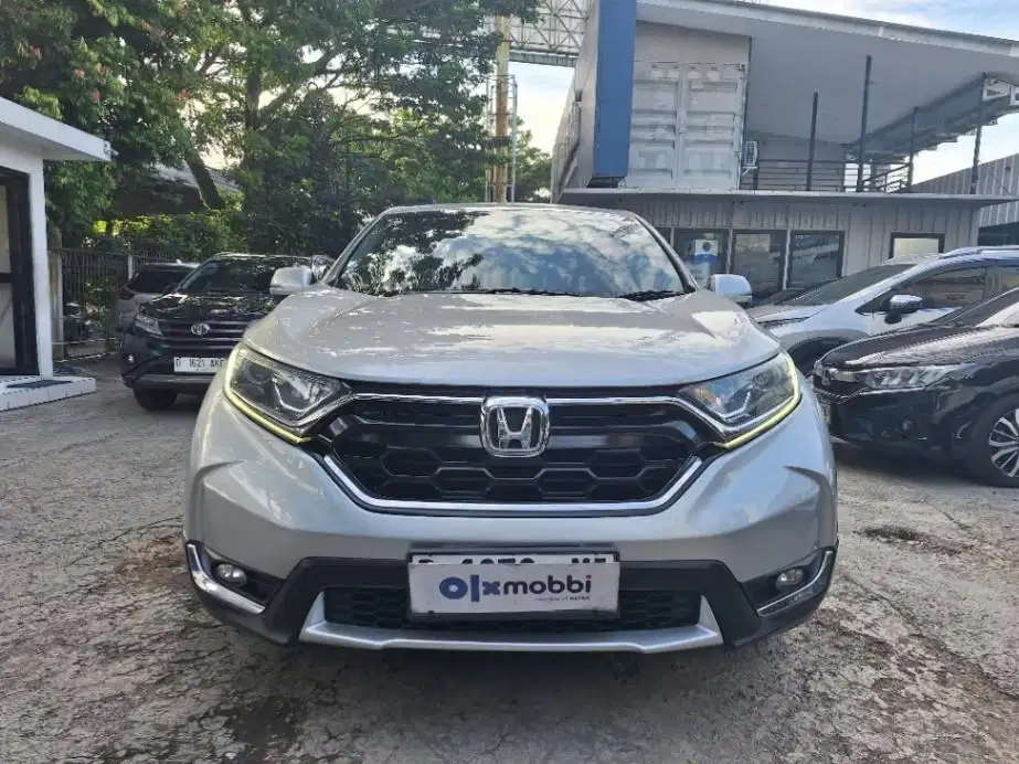 DP MURAH Honda CR-V 1.5 Turbo Bensin-AT 2017 Abu CAGAD