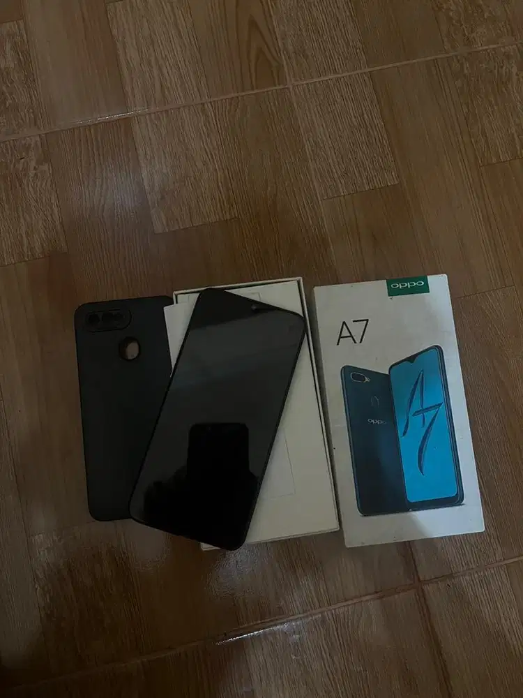 HP OPPO A7 4/64 gb fullset