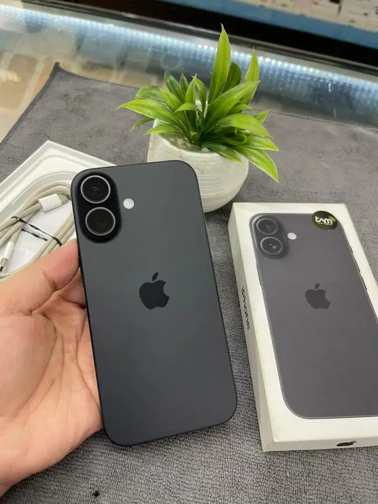 Iphone 16 128 Black Bh100% ibox On 22/06/2026 fullset