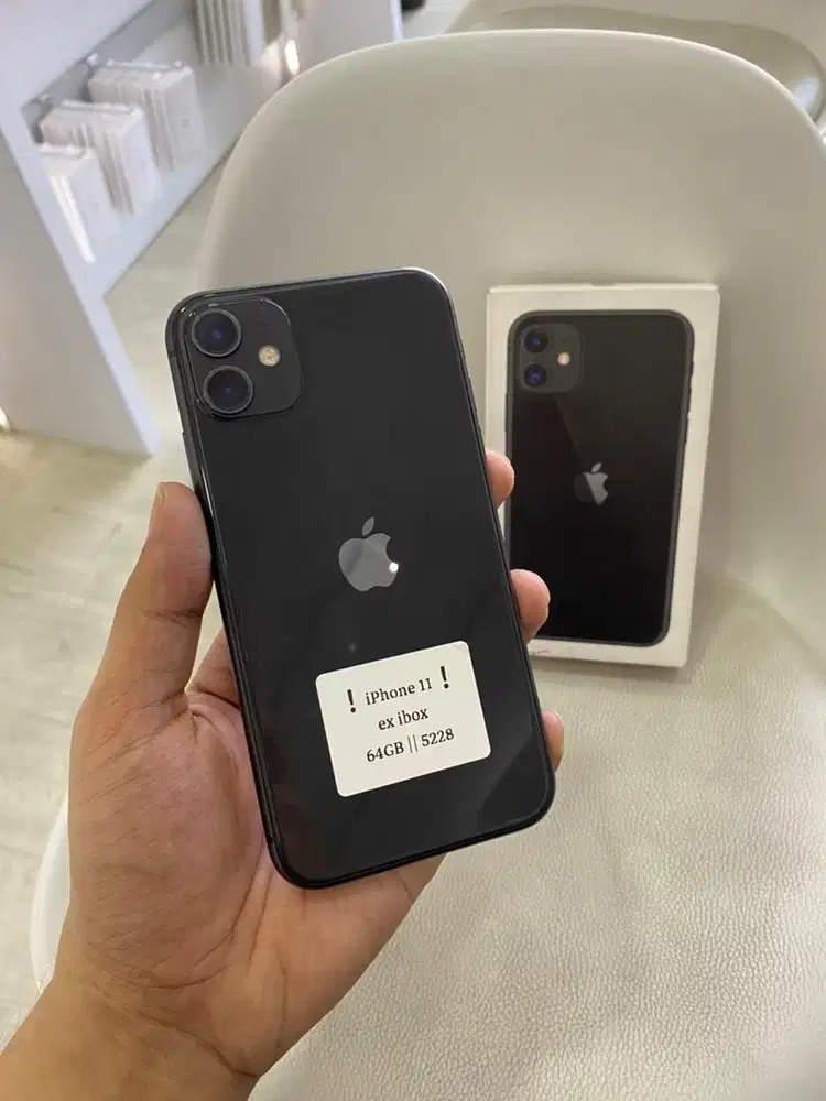 iphone 11 64gb ibox fullset normal no minus menerima tukar tambah