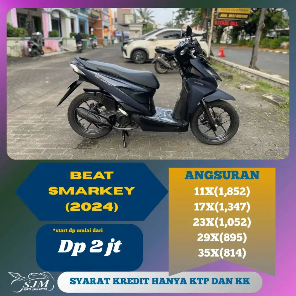 HONDA BEAT SMARTKEY 2024 MESIN HALUS