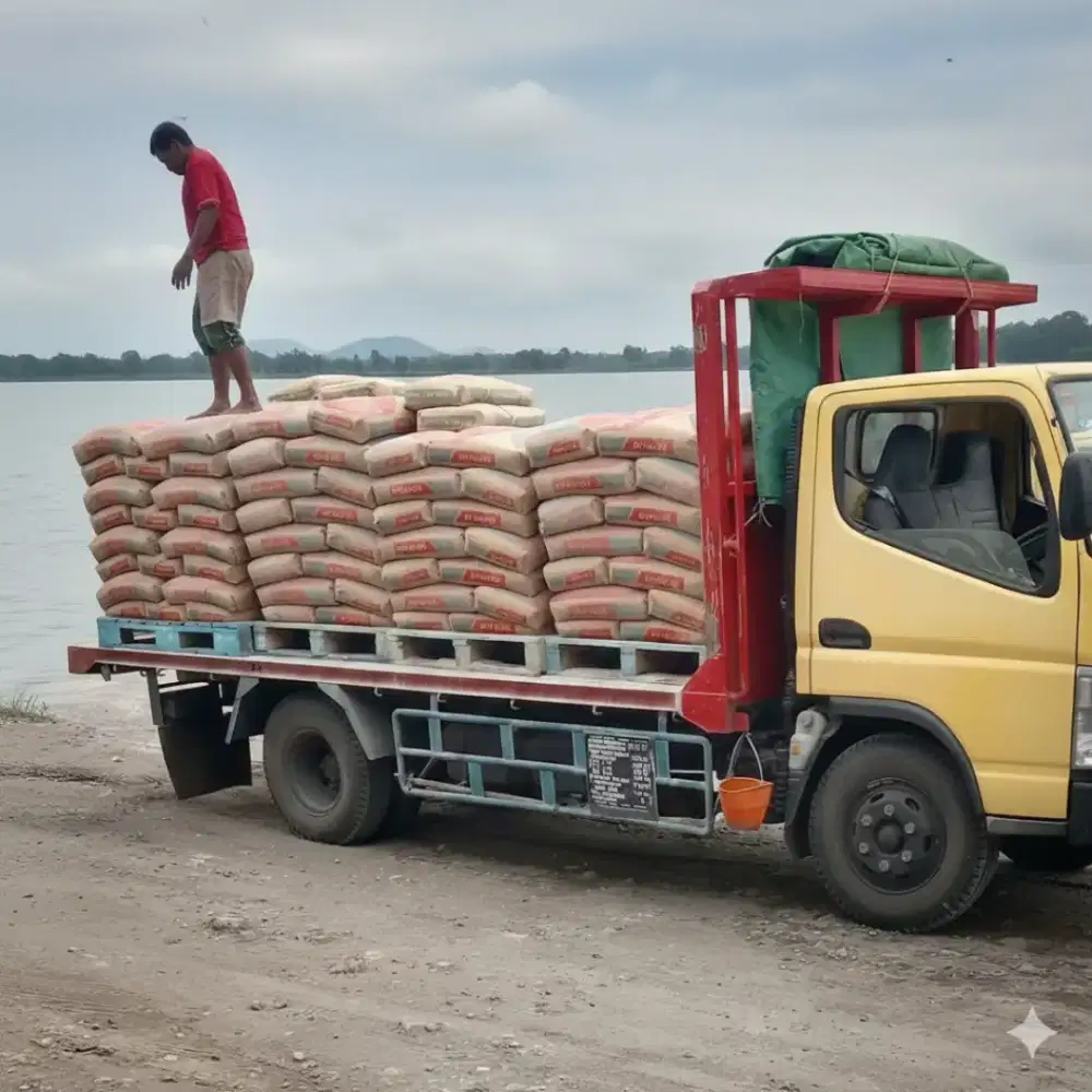 Semen Dynamix Merah Dan Ijo 40 kg