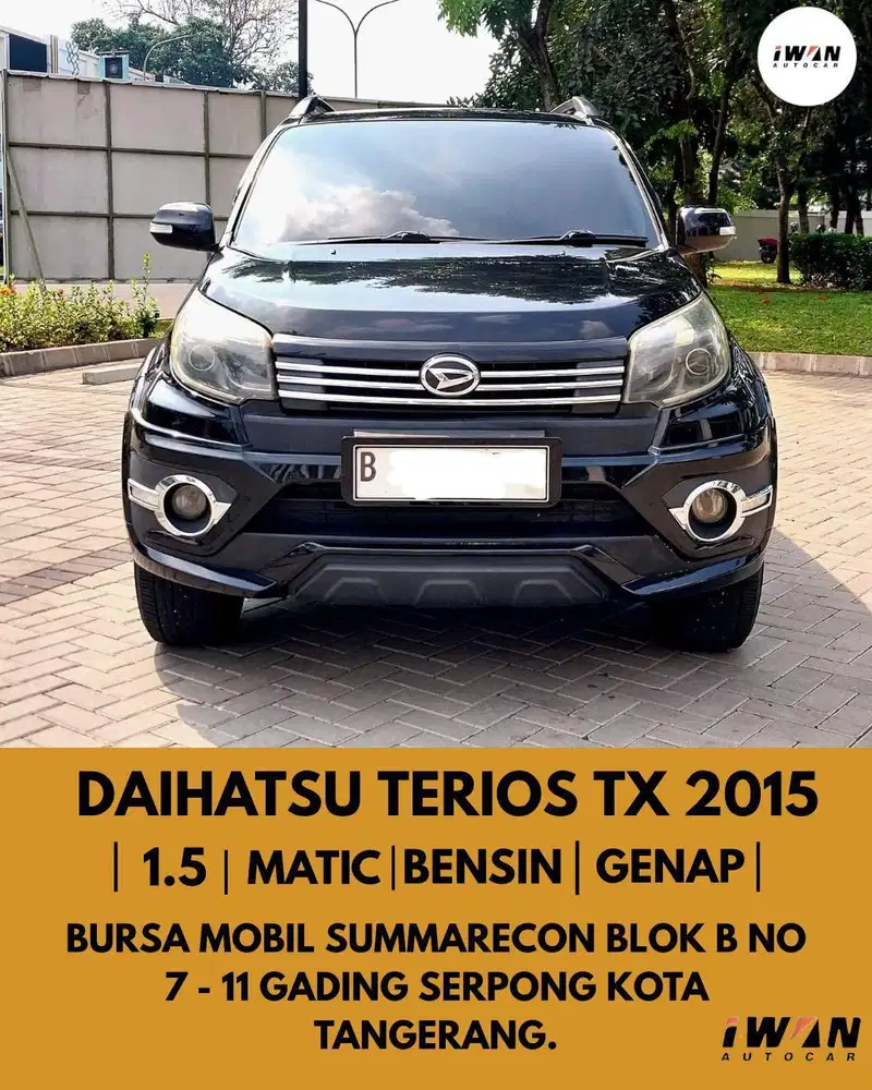 DAIHATSU TERIOS ADVENTURE R 1.5 AT 2015