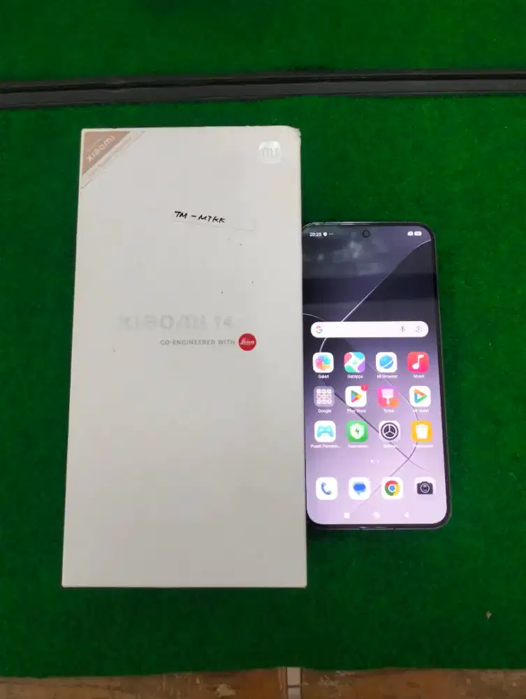 xiaomi 14 5G ram 12/256gb lengkap mulus