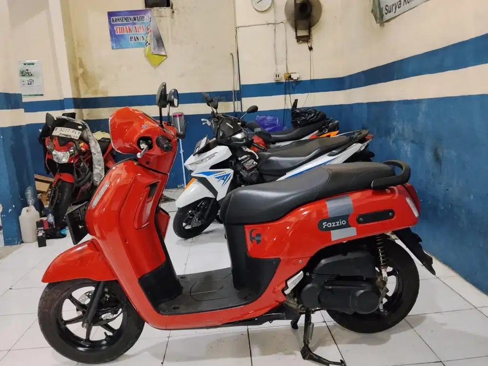 # jual cepat yamaha fazzio 2022 mulus siap pakai pajak hidup