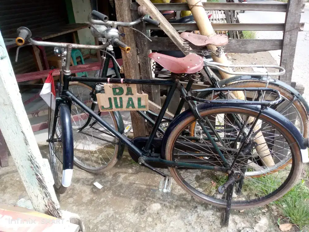 sepeda ontel antik ori